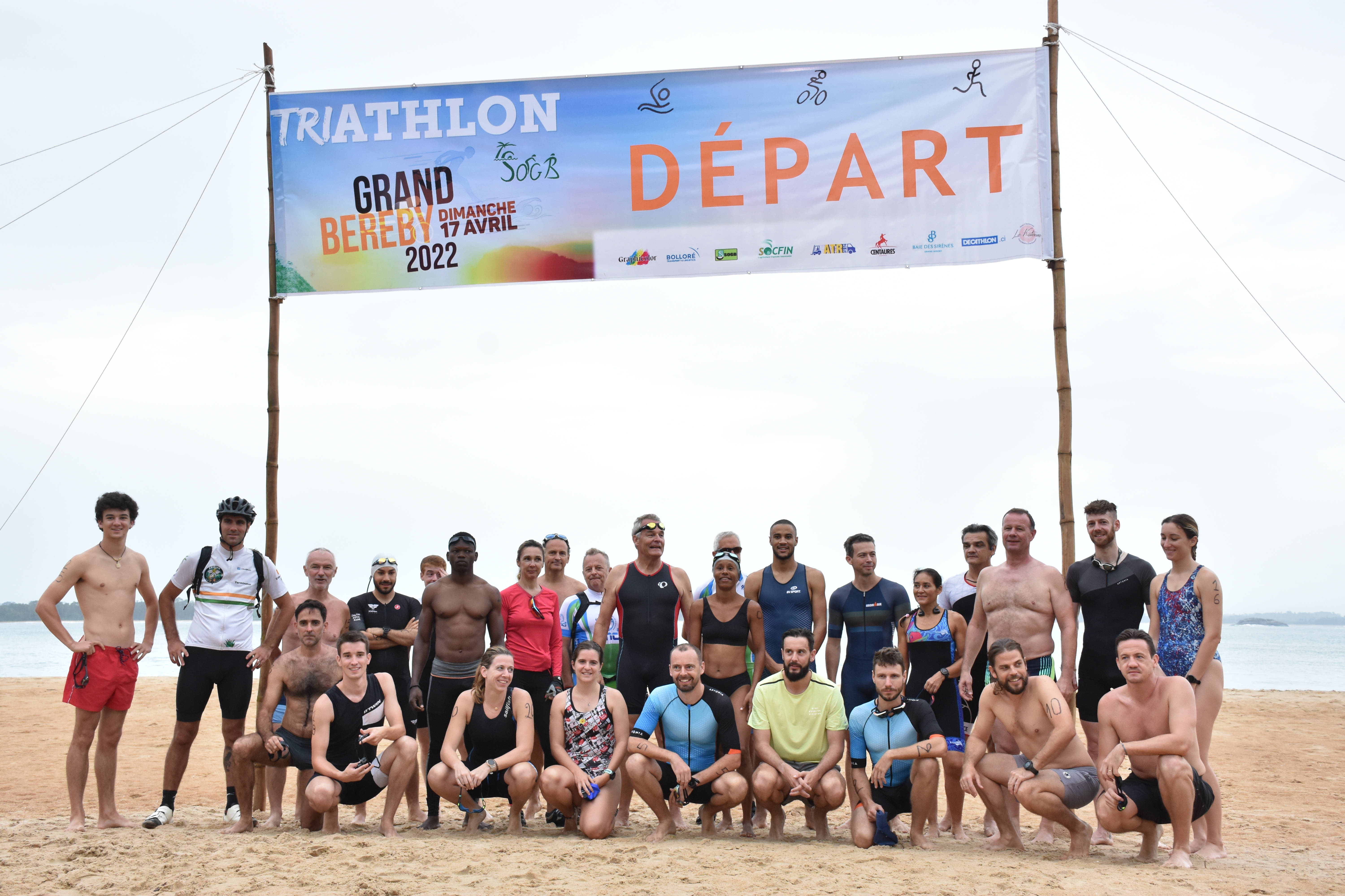 Le TRIATHLON de Grand-Béréby organisé par la SOGB