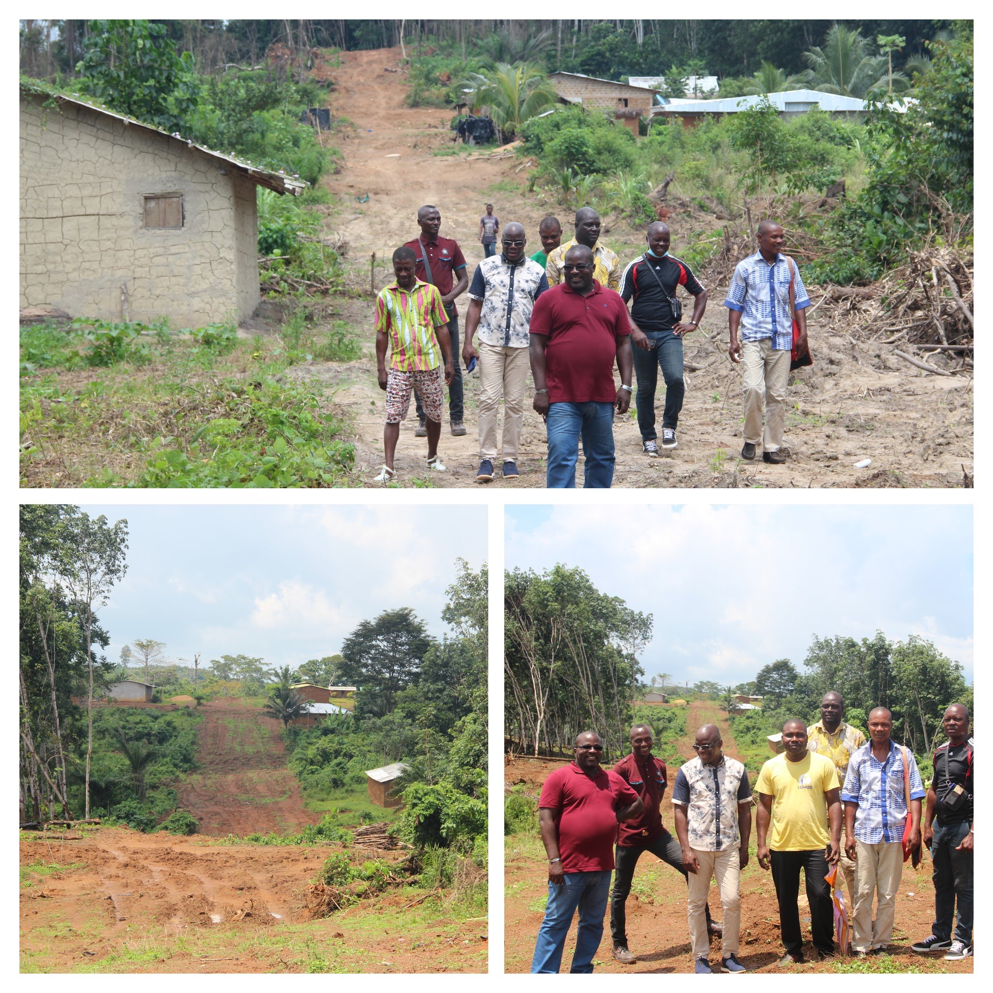 Ouverture des voies dans les villages AVD de Djihimbo et Oulidié