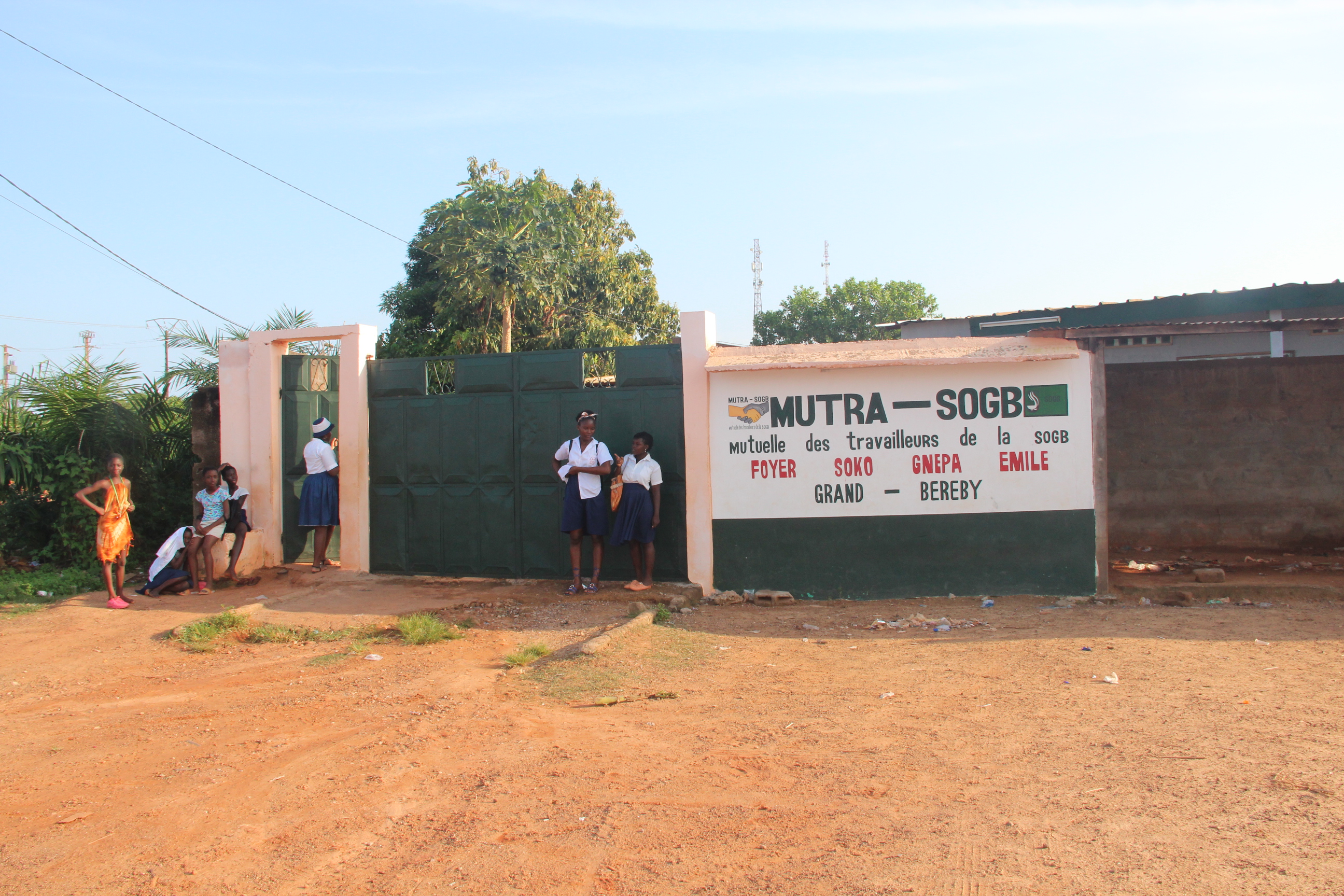 Foyer scolaire de la MUTRA, une initiative de la SOGB