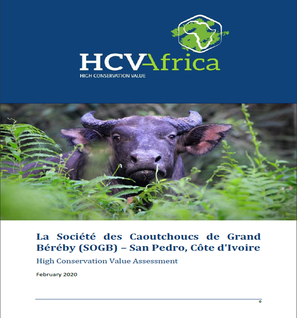La Société des Caoutchoucs de Grand Béréby, Côte d'Ivoire High Conservation Value Assessment